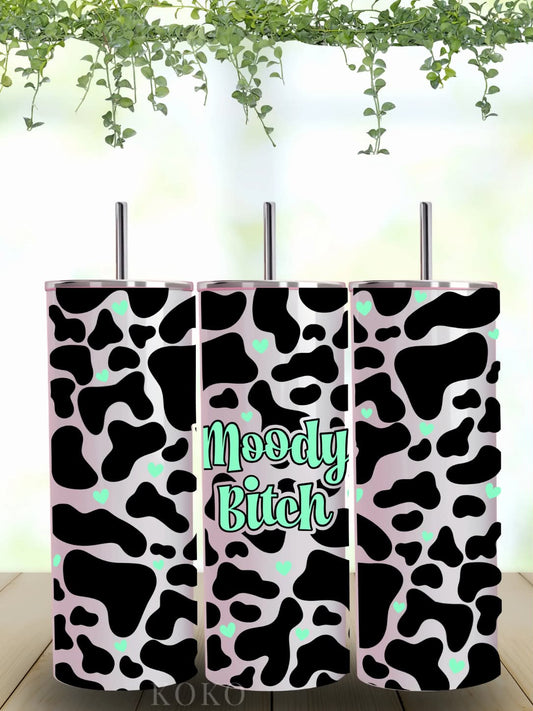 Moody Cow Tumbler