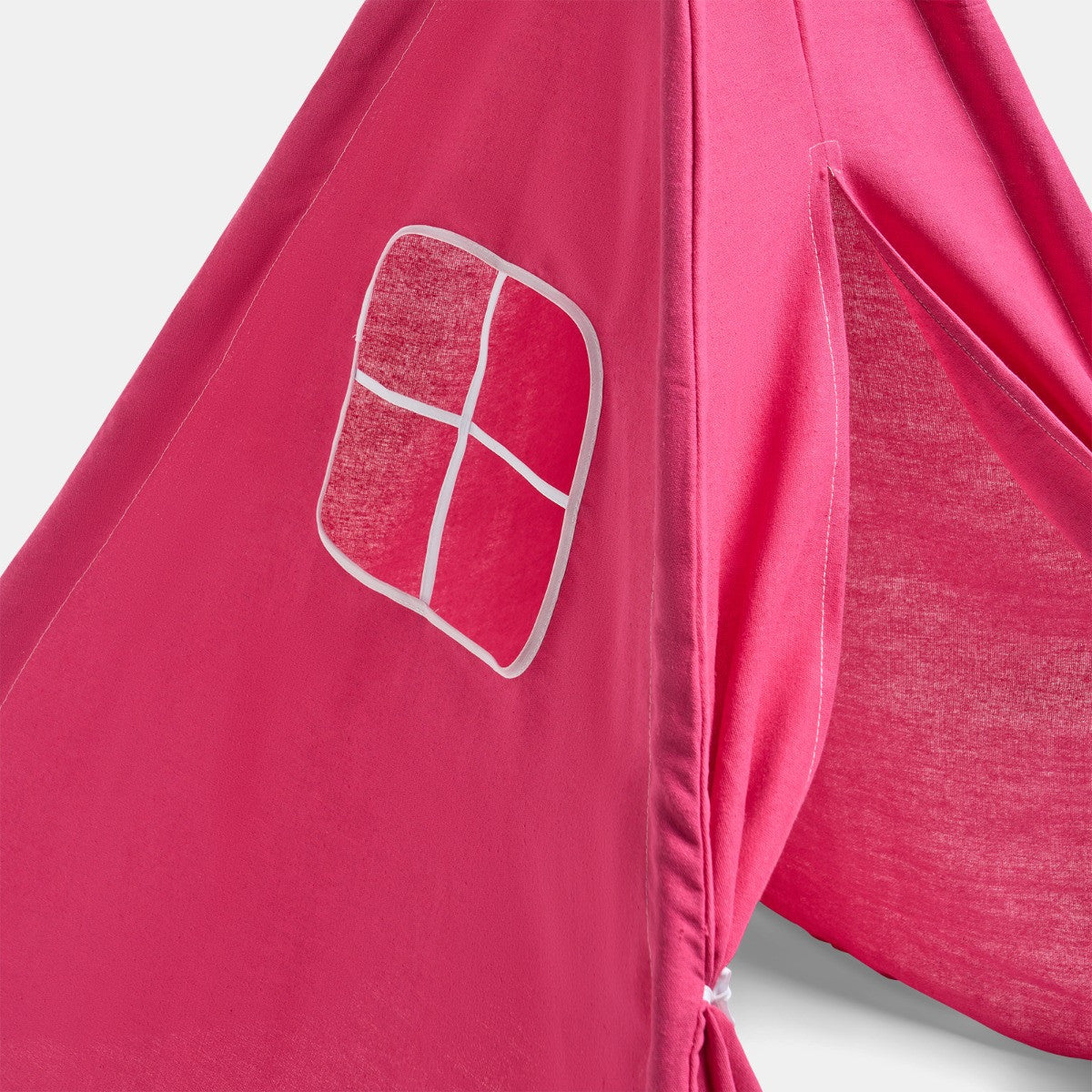 Foldable Kid's Storage Teepee - Hot Pink