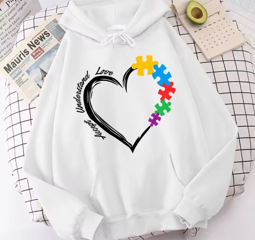 Accept,Understand,Love Hoodie