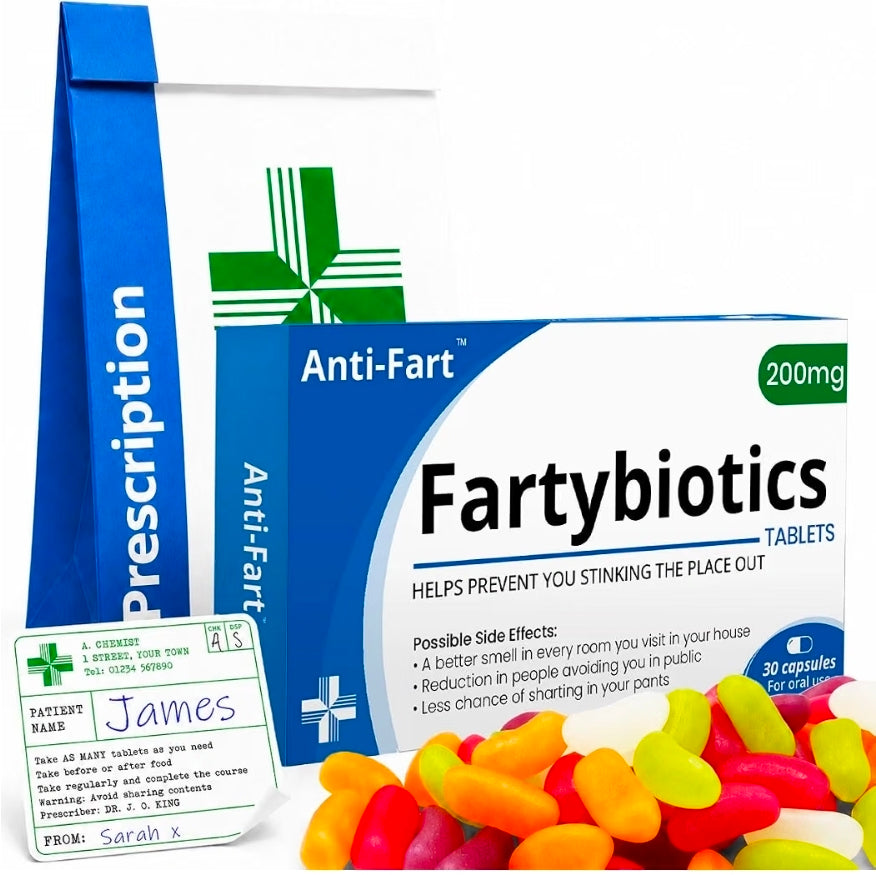 Joke Tablet Box with Jelly Beans