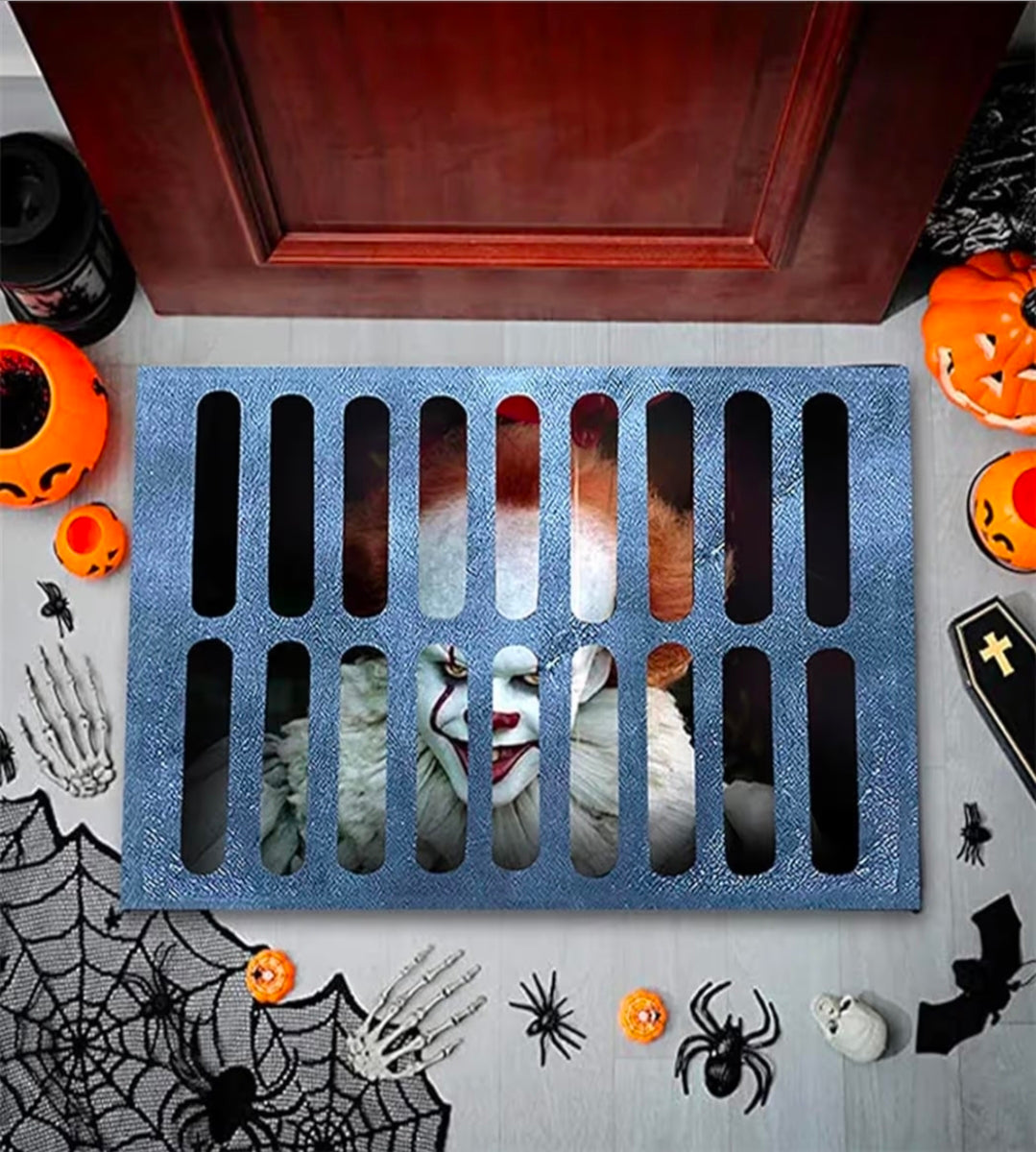 Halloween Clown Doormat