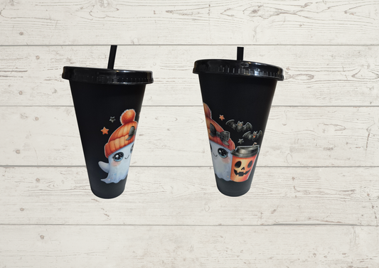 Cute Ghost Cold Cup