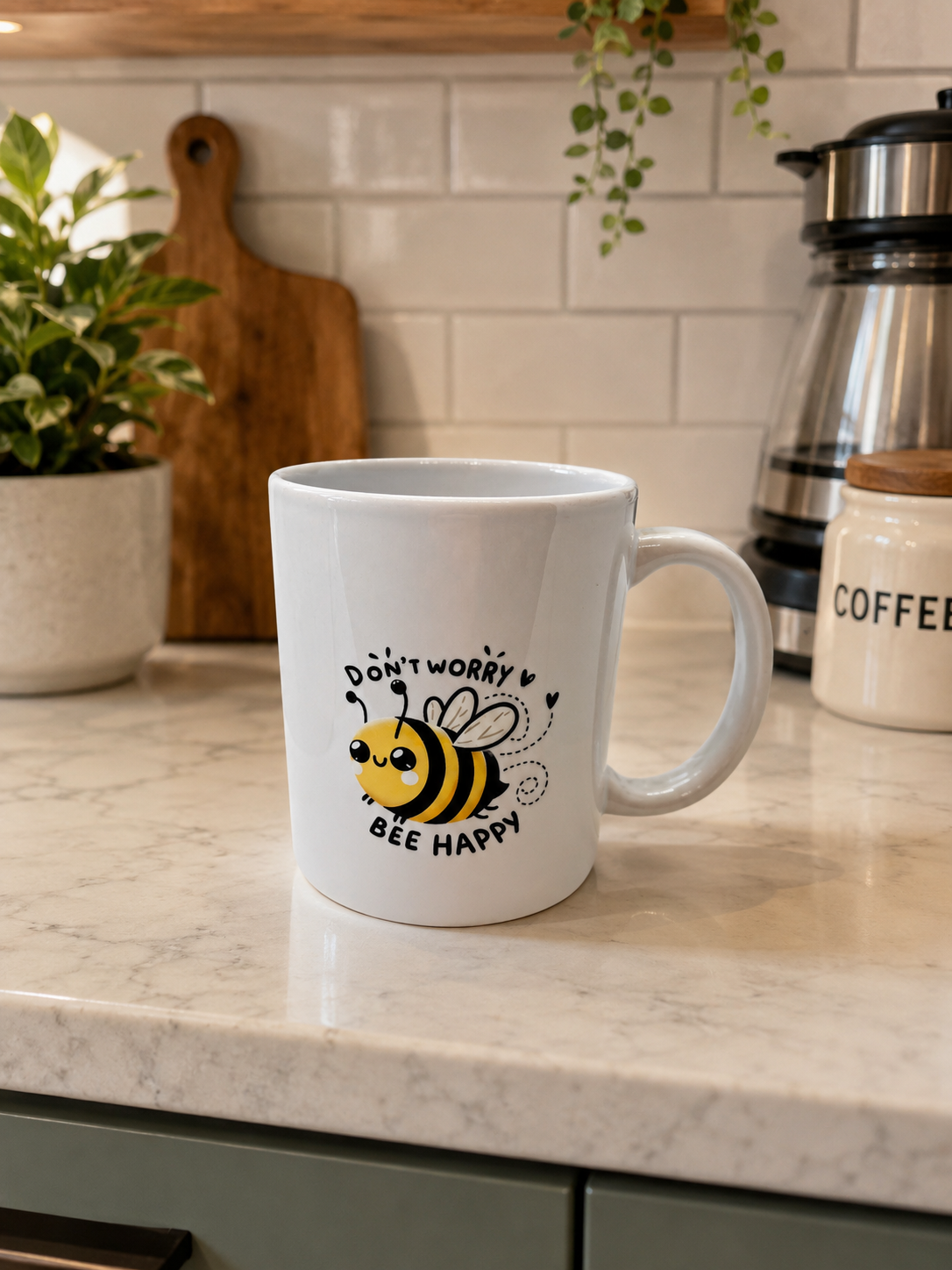 Bee Happy mug