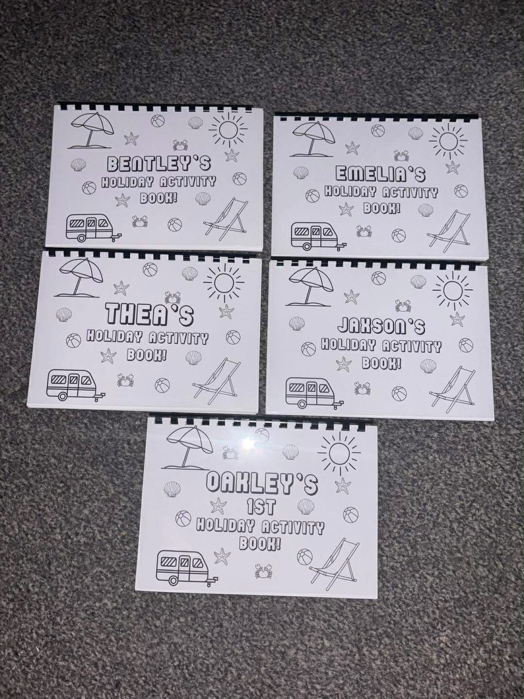 A5 Caravan Activity Books 