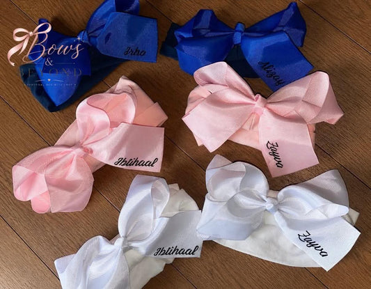 0-6m Baby Bow Headband