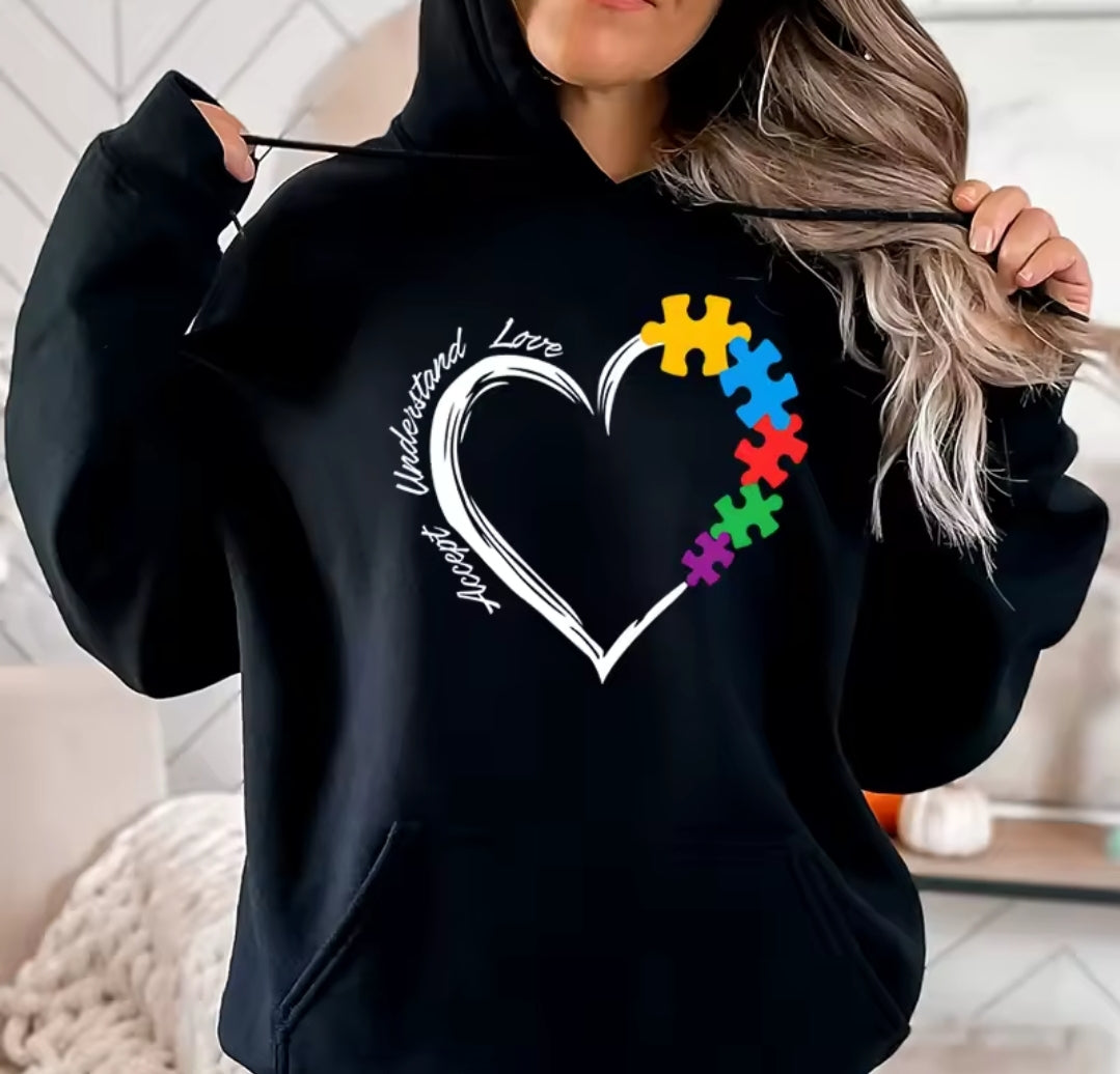 Accept,Understand,Love Hoodie