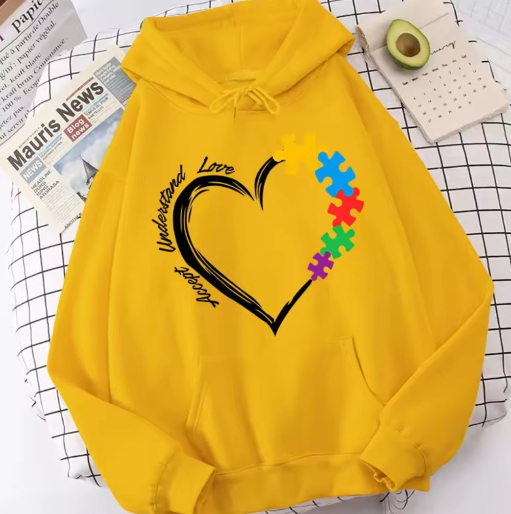 Accept,Understand,Love Hoodie