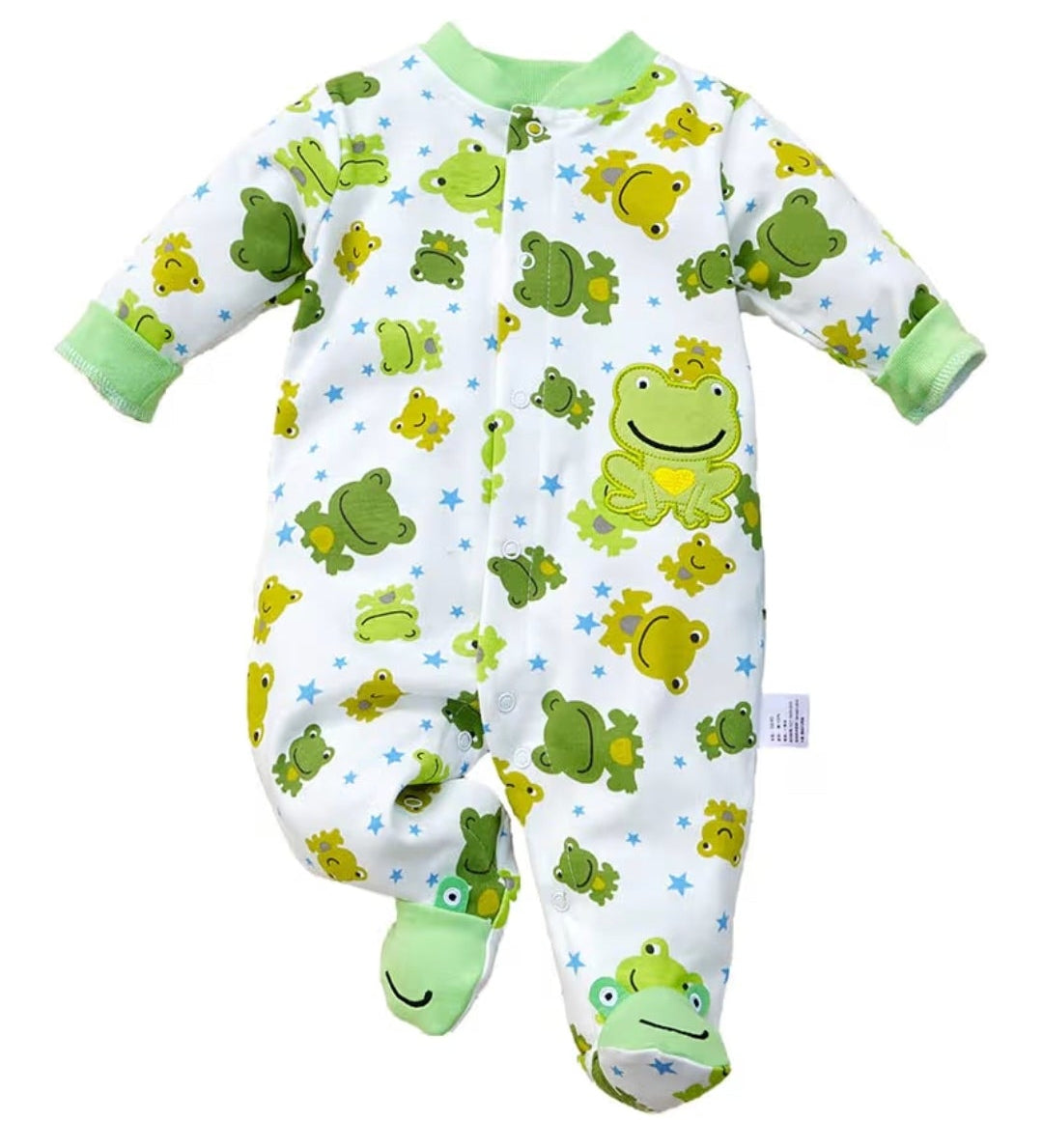 Baby character romper