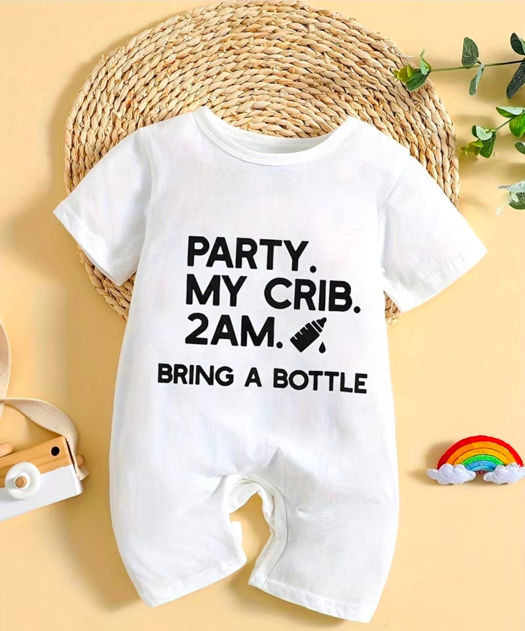 Party My Crib Romper