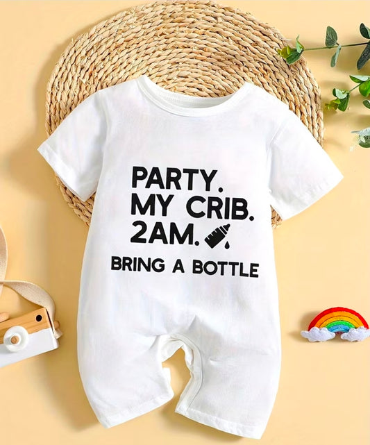 Party My Crib Romper