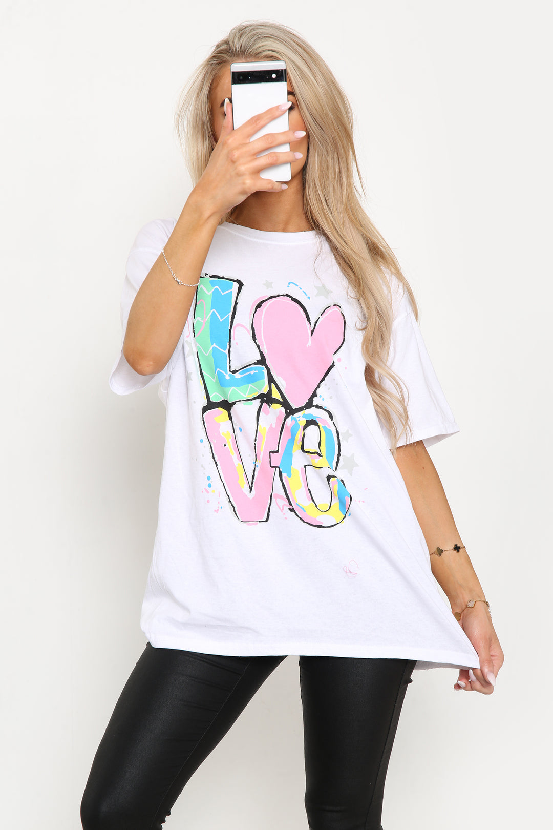 Multi Love Print T-shirt