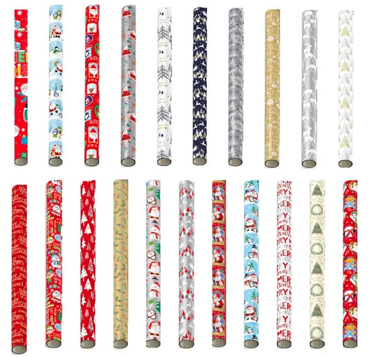 10 x4m Gift Wrap Random Designs