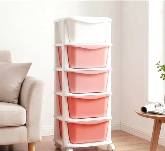 5 Tier Storage On Wheels