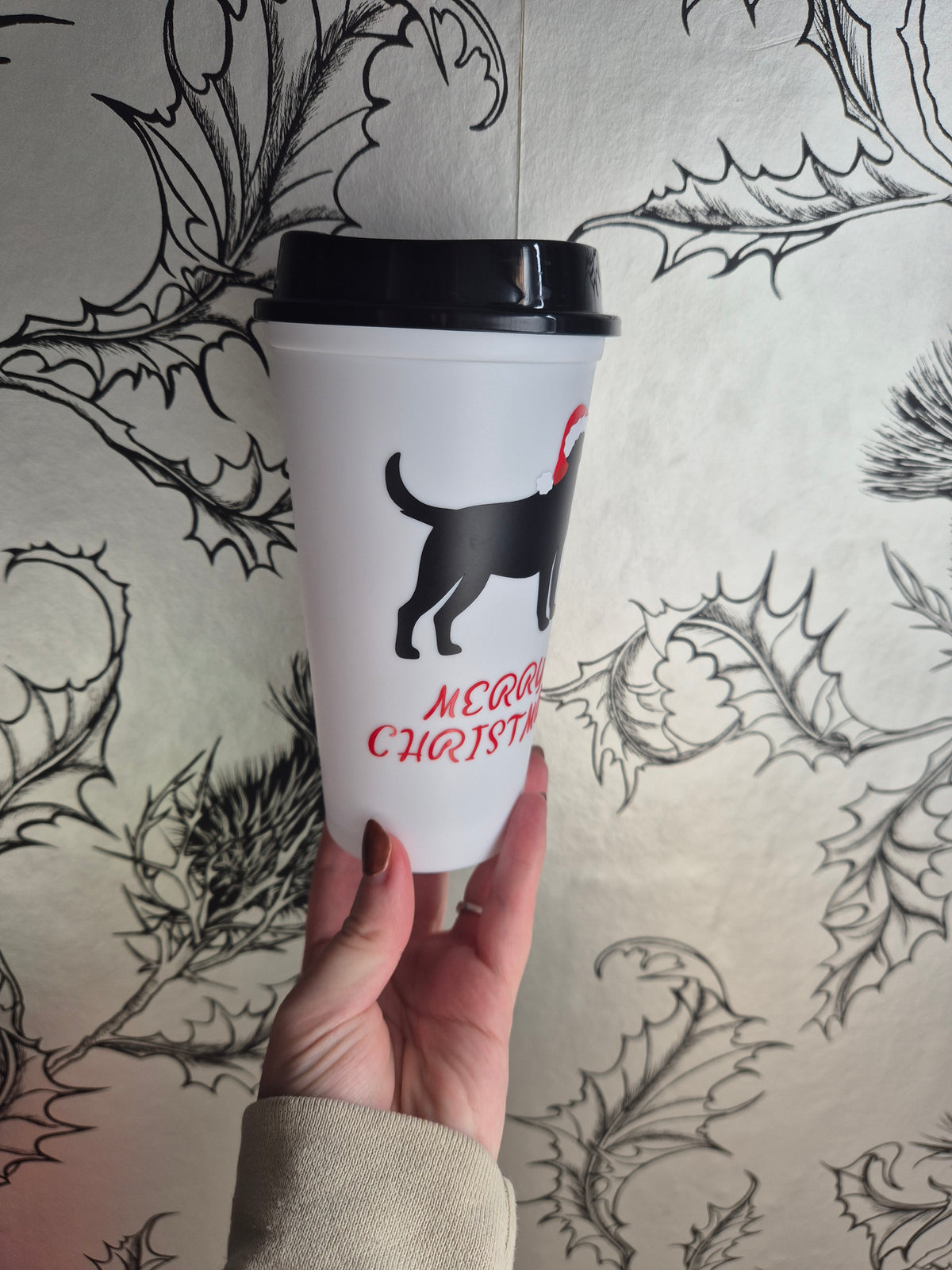 Dog Christmas Travel Mug