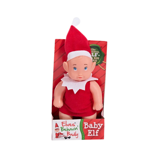 Baby elf on the shelf
