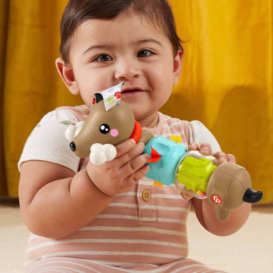 Pets Click & Spin Activity Pup Baby Toy