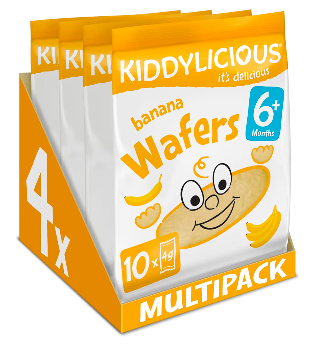 Kiddylicious Banana Wafers