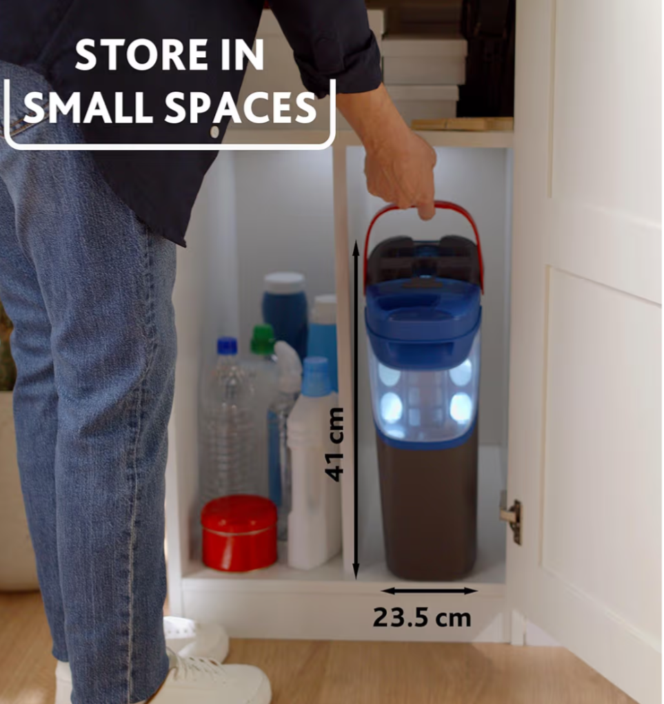 H2PrO Flat Mop System - Clean and Dirty Water Separation