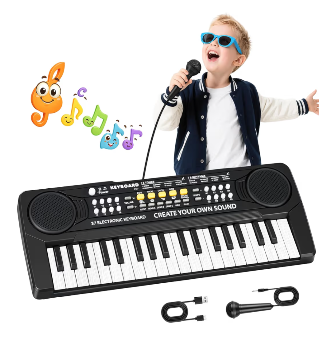 Piano with Microphone