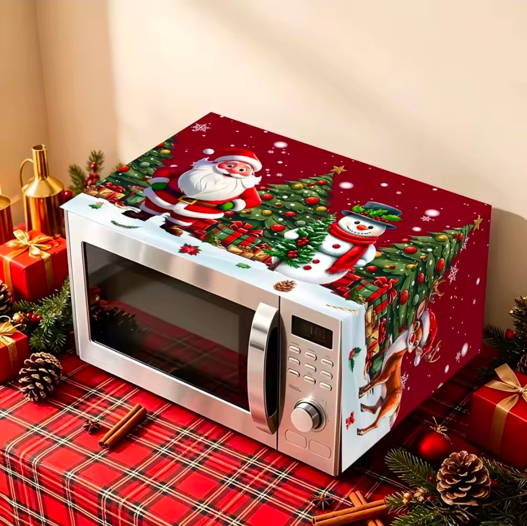 Christmas Microwave Cover