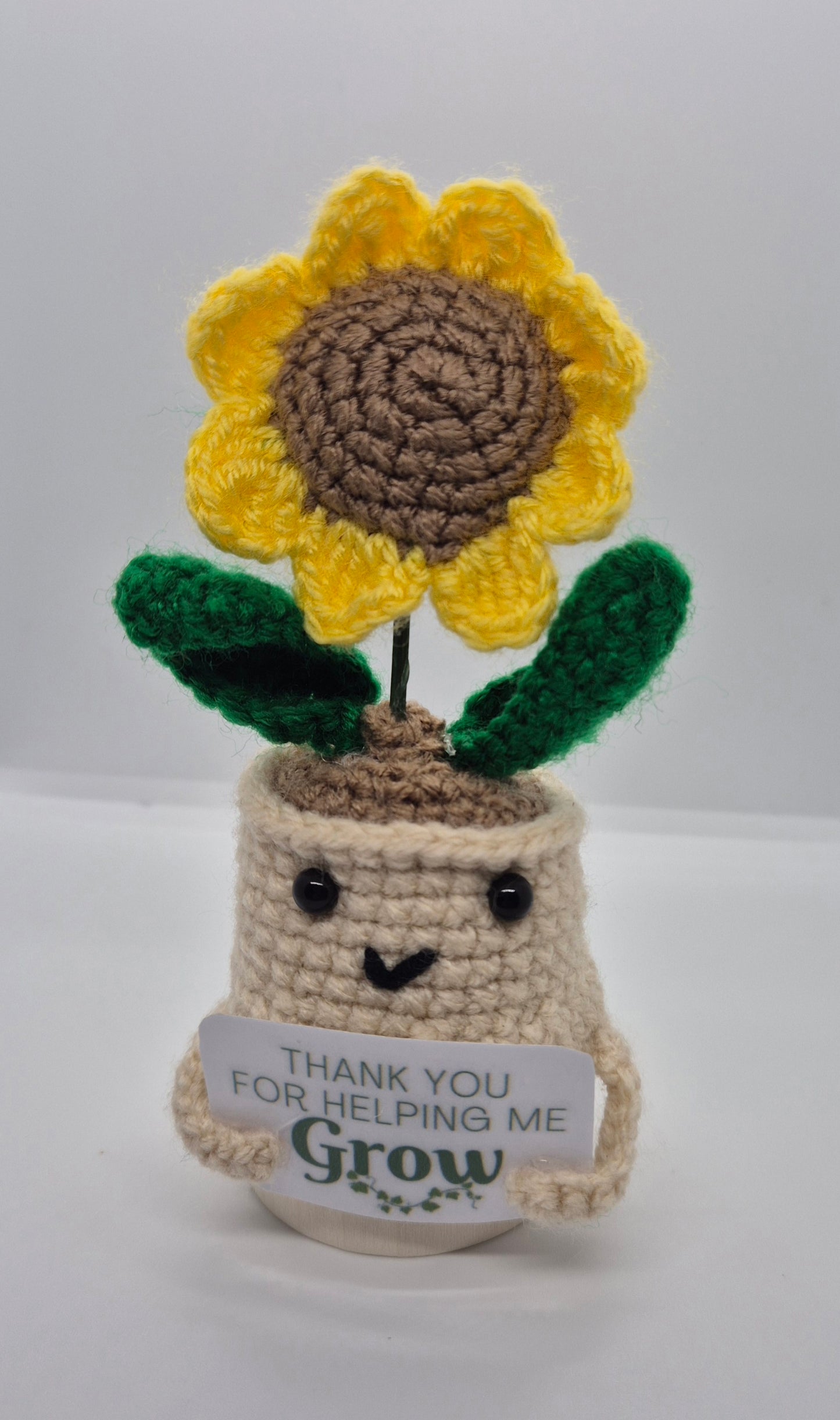 Handmade 'Helping Me Grow' Sunflower