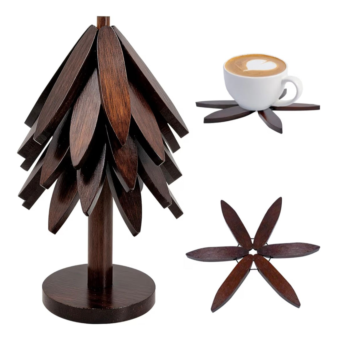 Wooden Heat Resistant Stand for Hot Pots