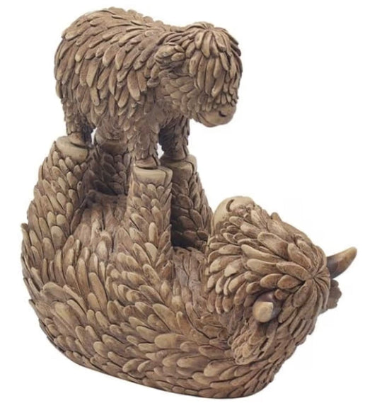 Highland Cow & Calf
