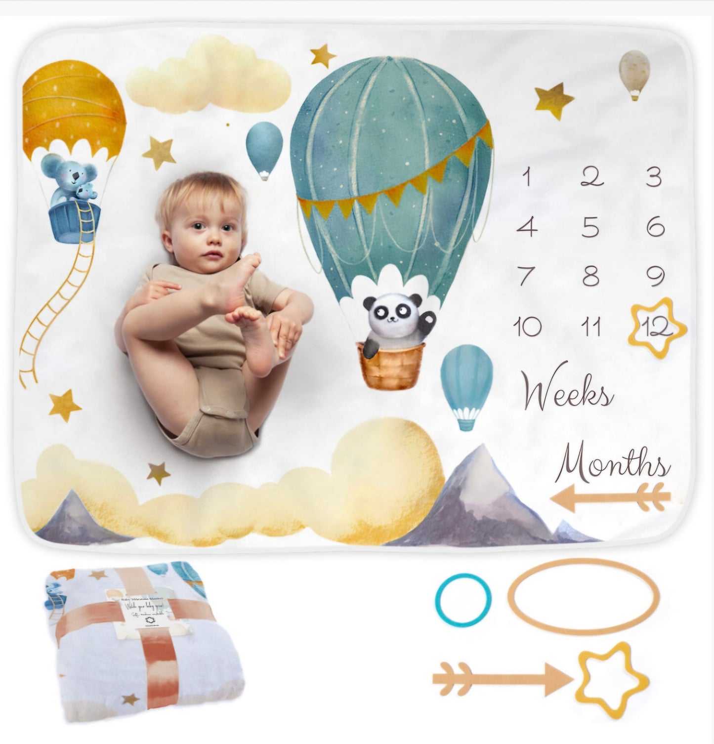 Baby Milestone Blanket