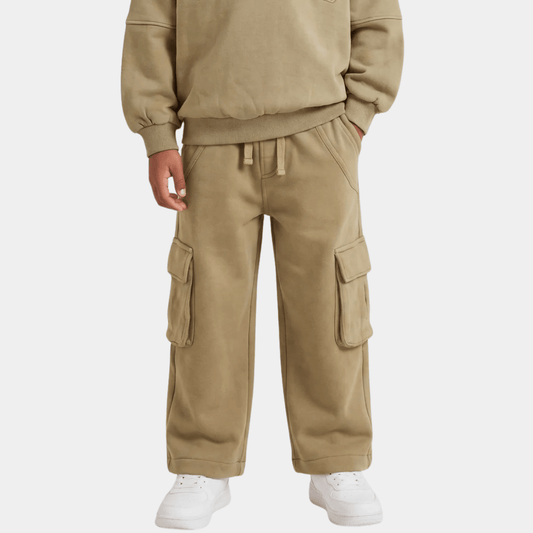 Kids cargo joggers