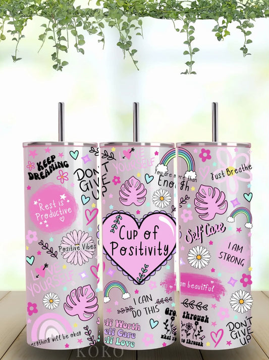 Cup of Positivity Tumbler