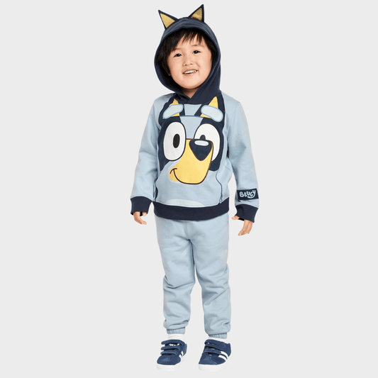 Boys Blue Dog Jogger Set