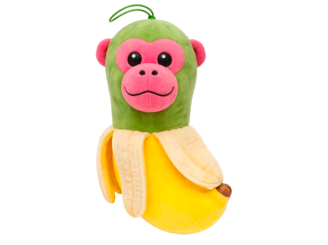 BR banana chimpanzee plush