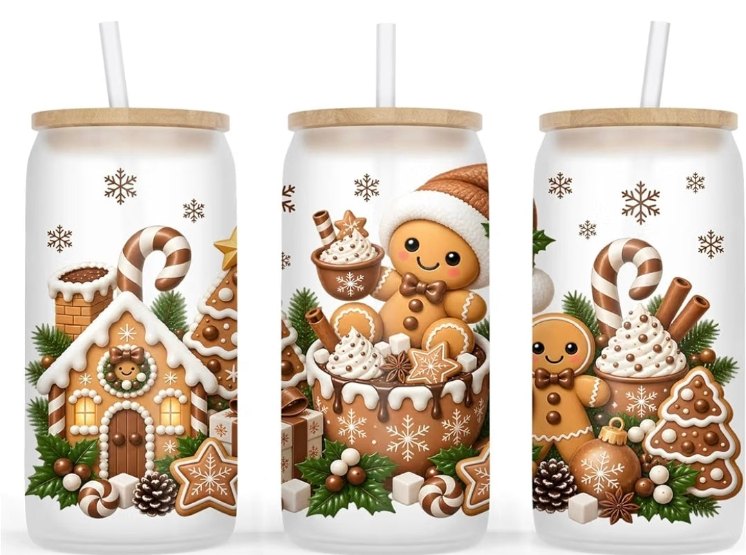 Gingerbread Libby Glass