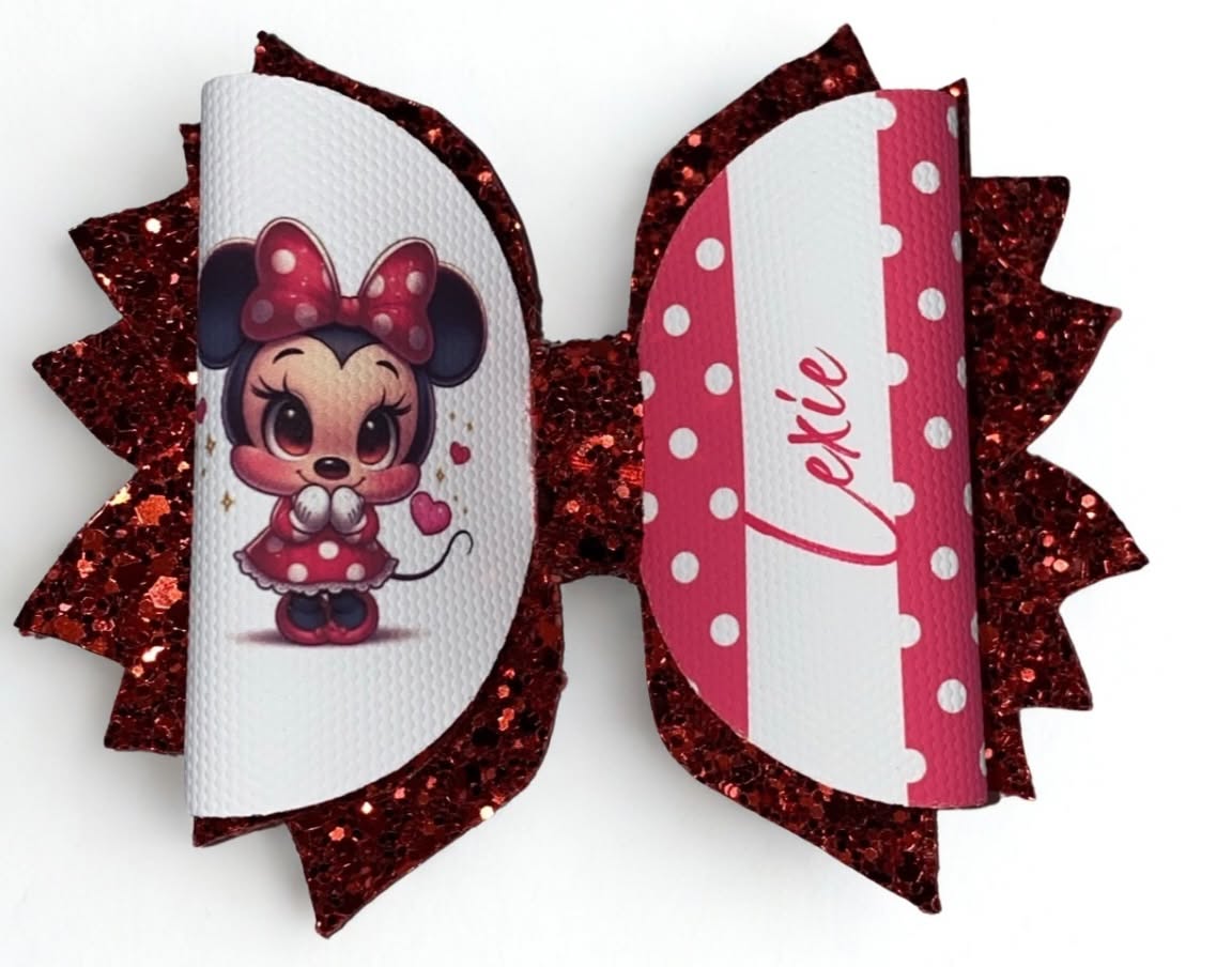 Personalised Mouse Bow