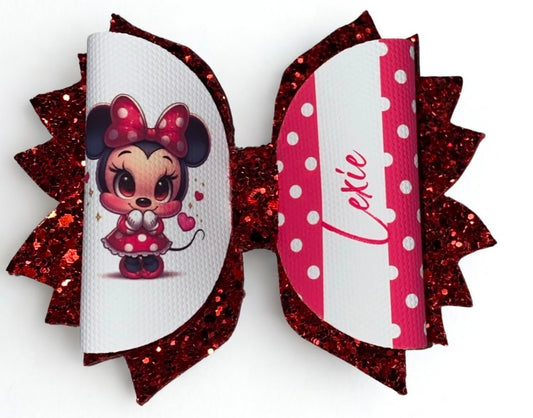 Personalised Mouse Bow