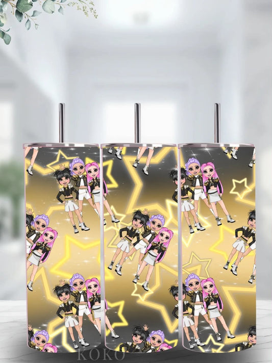 KP Black and Yellow Tumbler