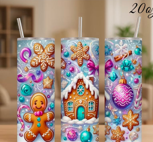 Gingerbread House Tumbler