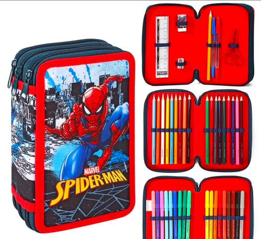 Spidey 3 Layer Pencil Case