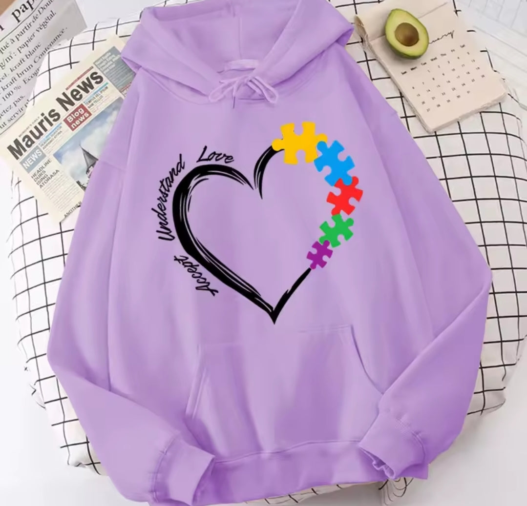 Accept,Understand,Love Hoodie