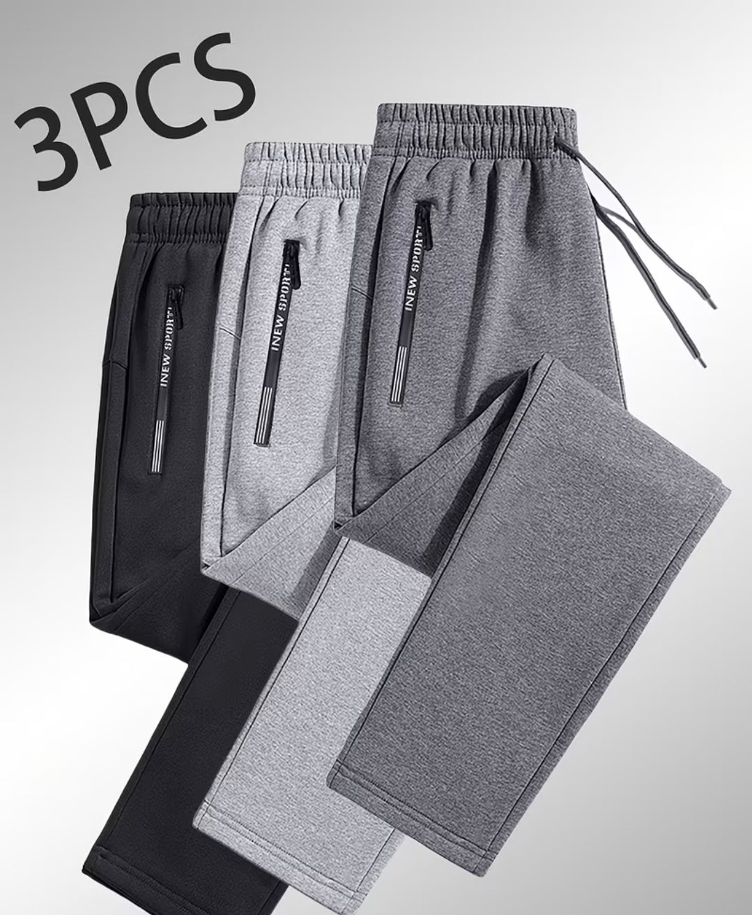 3Pk Mens Joggers