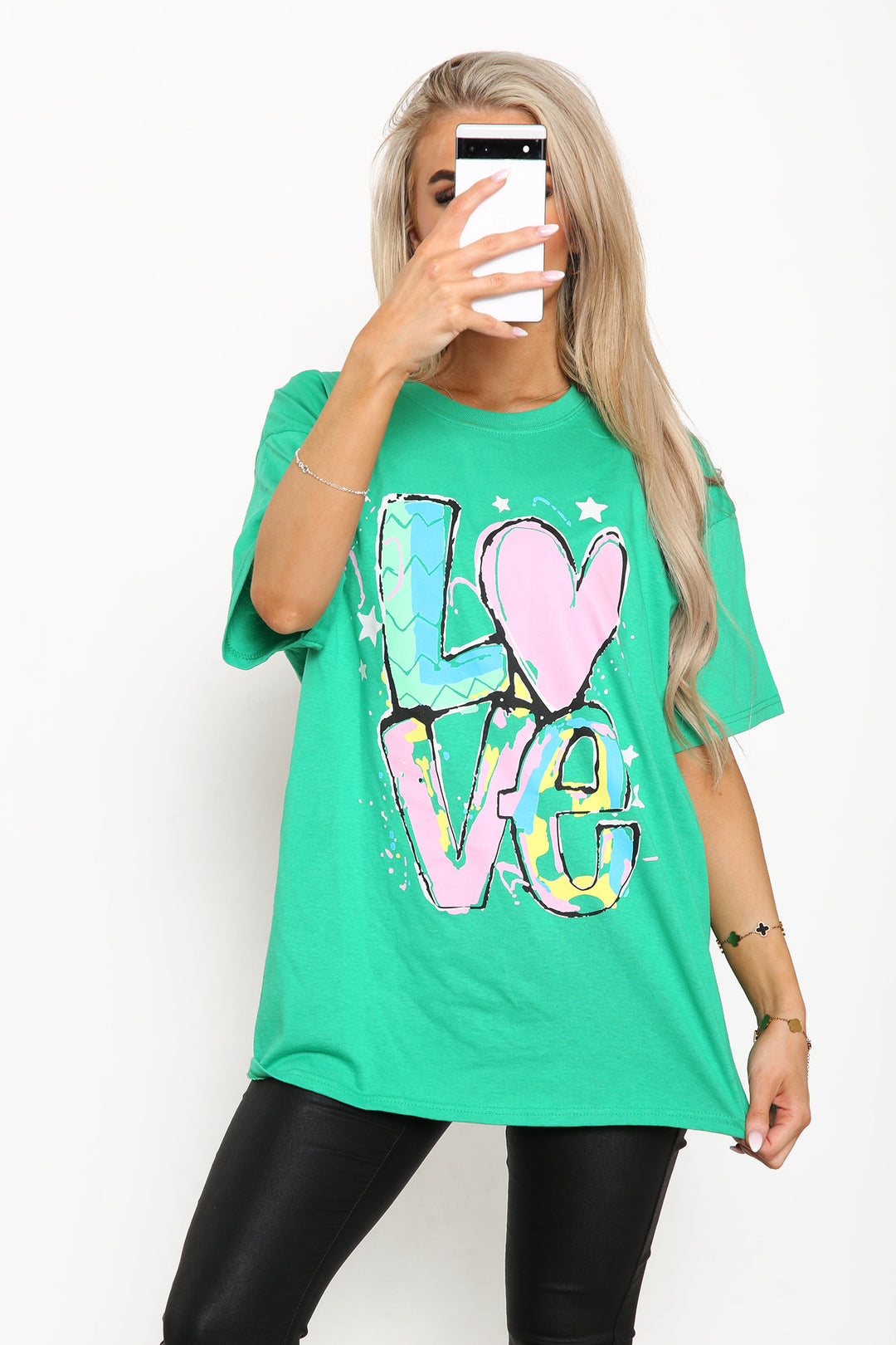 Multi Love Print T-shirt