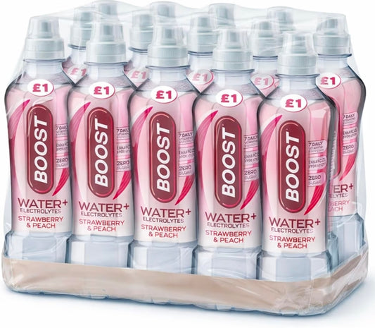 Boost Water & Electolytes Strawberry x12