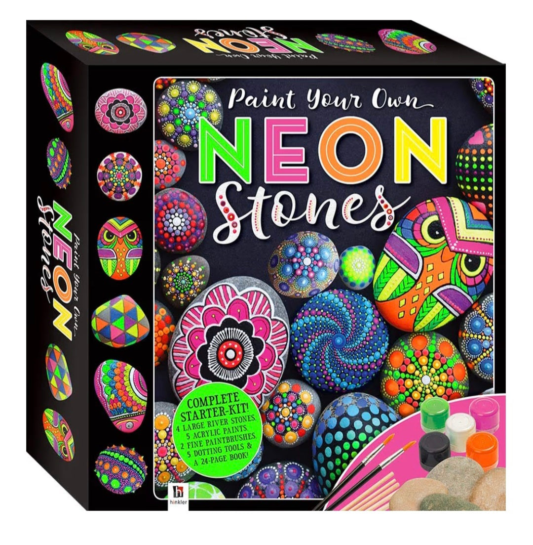 Paint Your Own Neon Stones