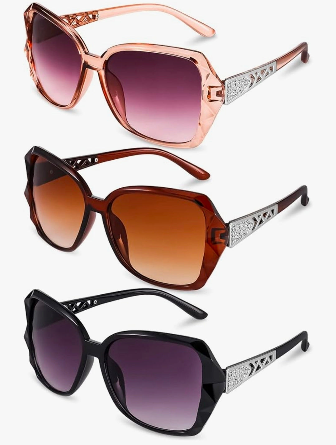 3pk Womens Sunglasses