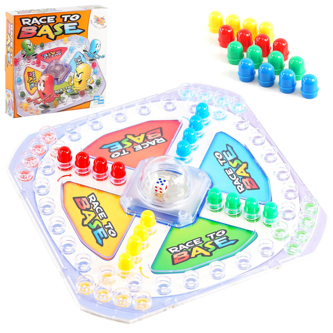 Race To Base Kids Board Game