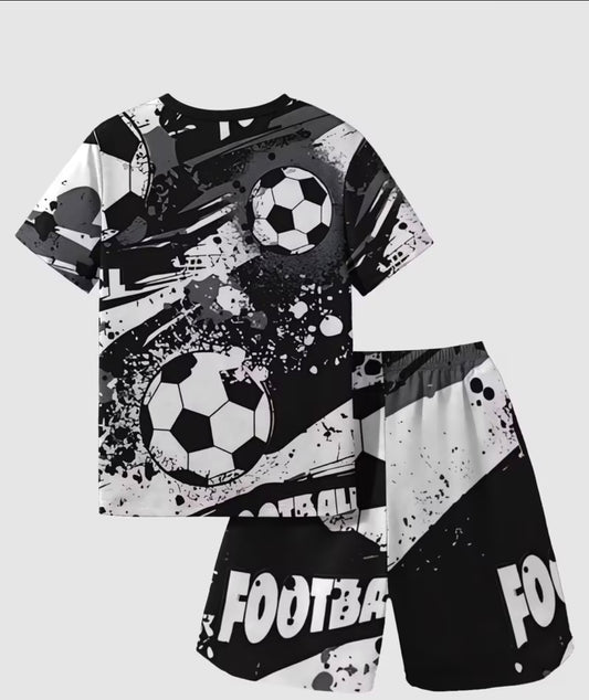 Football Pyjama Shorts Set