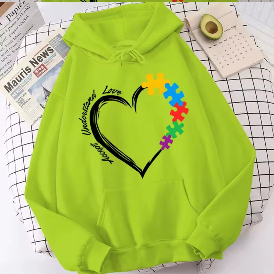 Accept,Understand,Love Hoodie