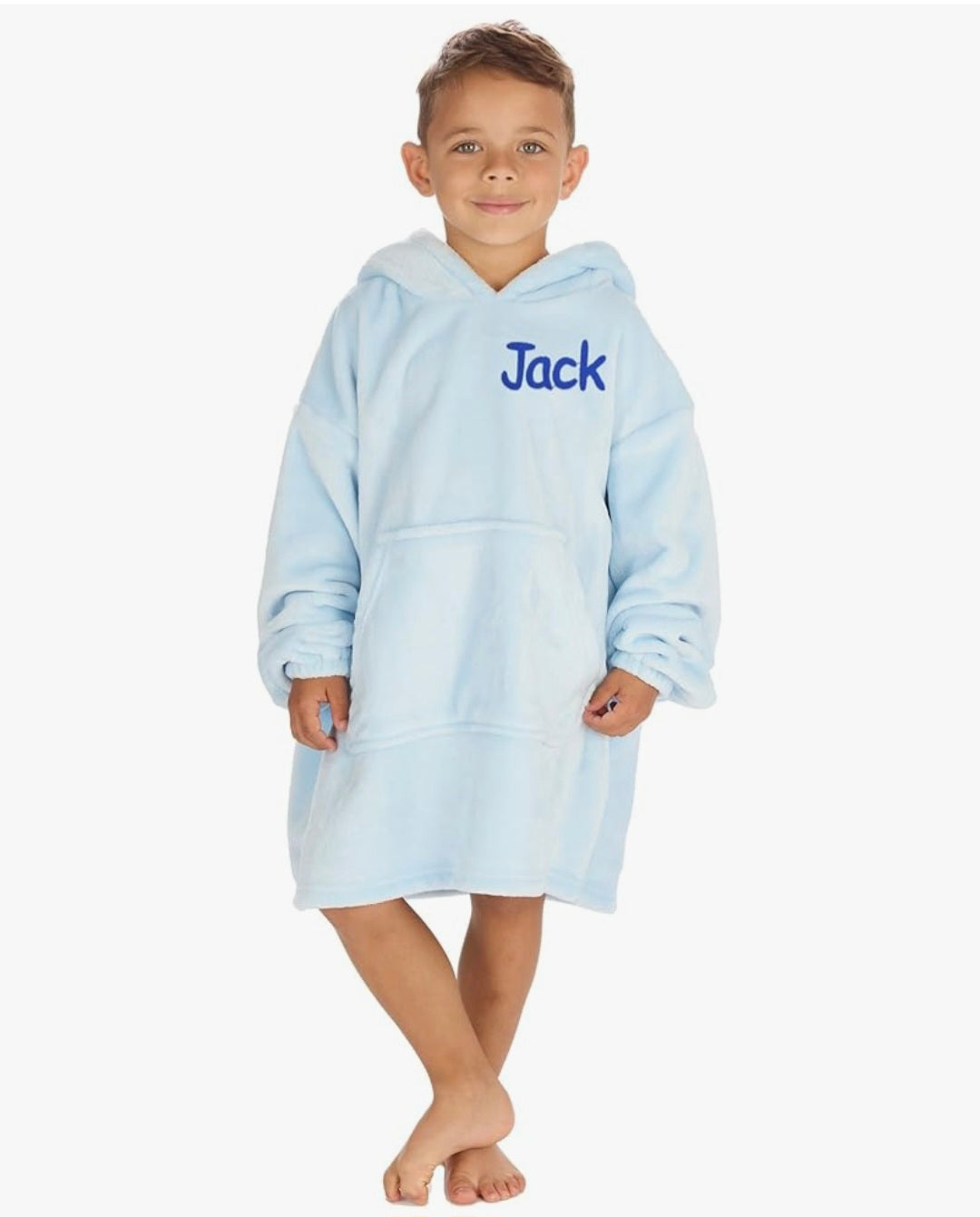 Kids personalised Hoodie Blanket