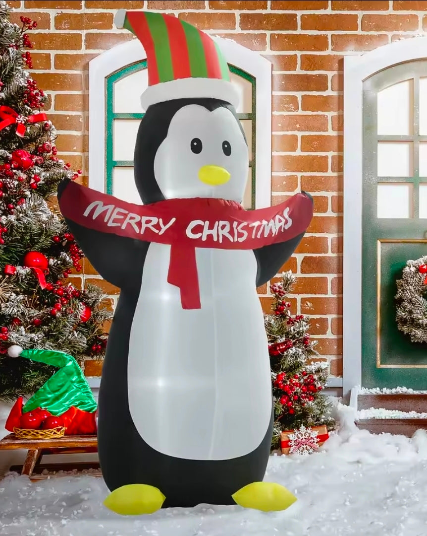 8ft Inflatable Penguin