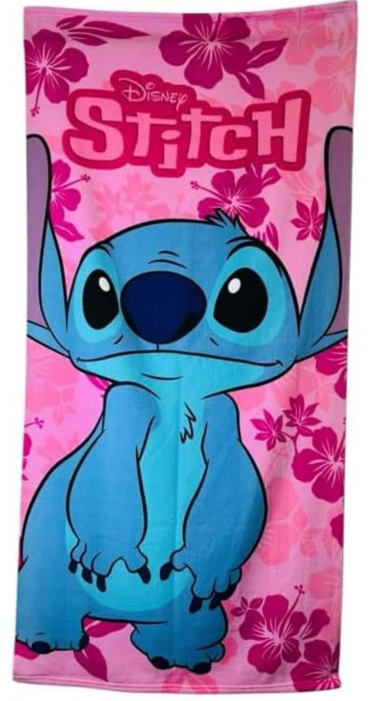 Blue Alien Beach Towel